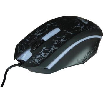 Media-Tech COBRA PRO X-LIGHT ОПТИЧЕСКАЯ МЫШЬ ДЛЯ ИГРОКОВ MT1117, 1200 dpi, 110 г, 3 кнопки, USB 5V, 140 см, оптический сенсор (MT1117)
