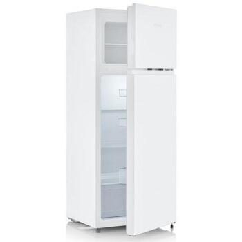 Severin DT 8760 ledusskapis ar saldētavu, 205L, 165L+41L, E, 176kWh/g, 40dB, LED, balts (8760)