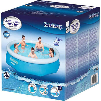 Диаметр бассейна: 305 см В: 76 см 8949933 Bestway (8949933)