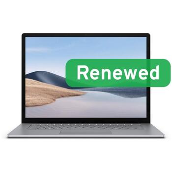 Microsoft klēpjdators Surface Laptop 4 Platinum RMIsl4p61D3DN2AA, 15 collas, i7-1185G7, 8 GB, 256 GB SSD, Intel Iris Xe Graphics (RMIsl4p61D3DN2AA)