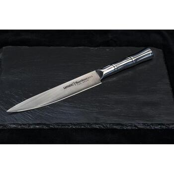 Samura BAMBOO нож для филе SBA-0045, сталь AUS-8, нерж. рукоятка, 8