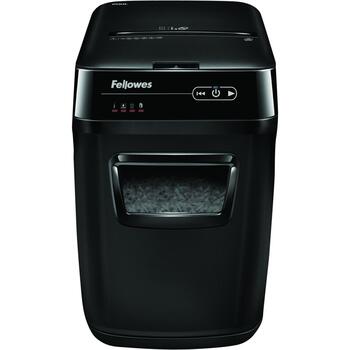 Fellowes Шредер AutoMax 200C 4653601, 200 листов автоматически, 10 листов вручную, 4x38 мм, P-4, Режим сна, Авто-реверс (4653601)