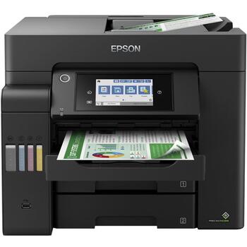 Epson Многофункциональный принтер EcoTank L6550 C11CJ30402, 25 стр/мин, 1200 x 2400 dpi, Wi-Fi, A4, 4-ink (C11CJ30402)