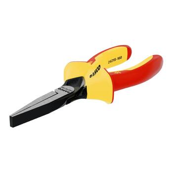 Izolētas plakanknaibles 160 mm 1000 V VDE 2421S-160 BAHCO (2421S-160)