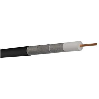 Emos Коаксиальный кабель CB113UV S5265, 100 м, 75 Ом, 3 экрана, 52 пФ/м, 43,5 кг/км, УФ стойкость, Eca (S5265)