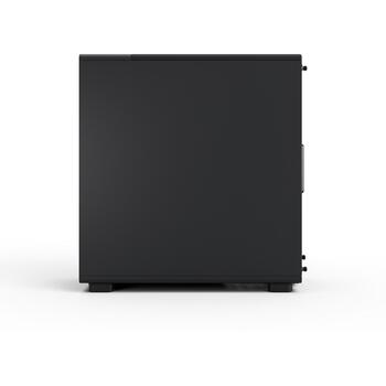 Fractal Design Datora korpuss Epoch FD-C-EPO1A-02, ATX, melns, rūdīts stikls, 3x 120 mm ventilatori, 372 mm GPU (FD-C-EPO1A-02)