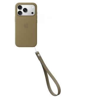 Apple Ремешок на запястье MKF94ZM/A, 39.1 см, оливковый, 100% переработанный PET, магниты, совместим с iPhone и AirPods Pro (MKF94ZM/A)