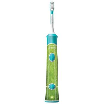 Philips Зубная щетка Sonic HX6322/04, 2 режима, 2 насадки, перезаряжаемая, Bluetooth, Aqua (HX6322/04)