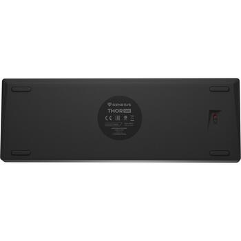 Genesis THOR 660 G2 игровая клавиатура, NKG-2196, 2.4 GHz, Bluetooth, USB, 61 клавиша, RGB подсветка, механические переключатели (NKG-2196)