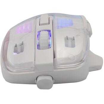 Baracuda Мышь ANGLERFISH-W BGM-062, 7200 DPI, 7 кнопок, 1,5м, RGB подсветка, USB 2.0, Оптический сенсор (ANGLERFISH-W)