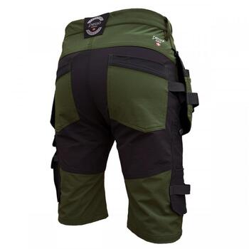 Pesso Darba šorti KS185_OG-58, 90% neilons, 10% spandekss, noņemamas CORDURA® kabatas, āmura cilpa (KS185_OG-58)