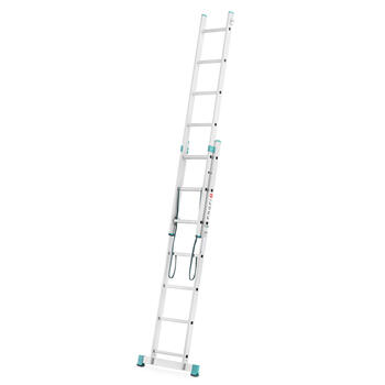 Kombinējamās kāpness divd. 2x7 pakāpieni, divdaļīgas, 3.14m (ALS7507)