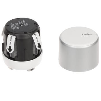 Умный дверной замок Tedee GO 2 с Bluetooth и Wi-Fi для домашней безопасности Серебристый (TDGO2)
