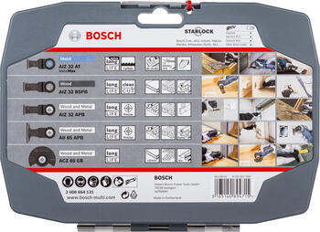 Multi instrumenta asmeņu komplekts (5gab.) 2608664131 BOSCH (2608664131)