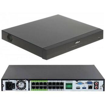 Dahua DHI-NVR5216-16P-EI сетевой видеорегистратор, 16 IP каналов, 32MP, 384 Mbps, 4K HDMI, 16 SATA портов, 16 PoE портов (DHI-NVR5216-16P-EI)