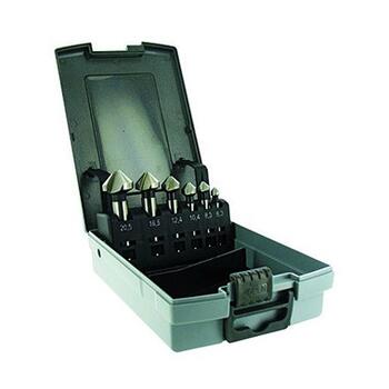 Set of 6 Countersink FNH06 HSS-E5 Ø6.3-20.5mm Tivoly (10331670005)