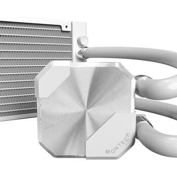 Montech CPU Dzesētājs HYPER FLOW SILENT 240 (W), 2 ventilatori, 129.5m³/h, 2200RPM, 6 gadi garantija (HYPER FLOW SILENT 240 (W))