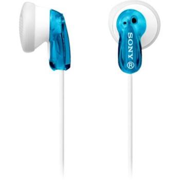 Sony Наушники MDR-E9LP MDRE9LPL.AE, 3.5 мм, 1.2 м, 16 Ом, 104 дБ, неодимовый магнит, внутриканальные, синие (MDRE9LPL.AE)