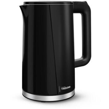 Tristar Чайник WK-3407, 2200 W, 1.7 L, Пластик, 360° вращающаяся база, Черный (WK-3407)