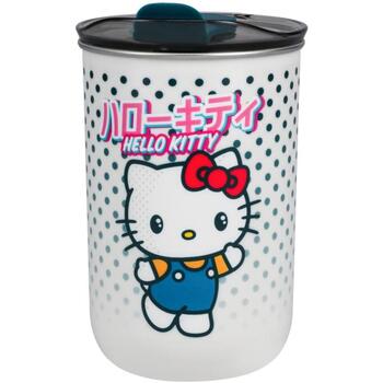Paladone Hello Kitty ceļojuma krūze PP13768HK, 0.35 l, nerūsējošais tērauds, balta/daudzkrāsaina (PP13768HK)