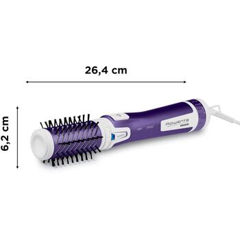Rowenta CF9530 matu veidotājs, 1000 W, 2 ātrumi, 40 mm un 50 mm birstes, automātiskā rotācija, jonizācija (CF9530)