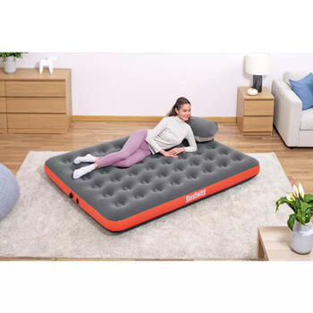 Matracis 203x152x22cm, Roll & Relax Air Mattress Quee; 67703 BESTWAY (67703)