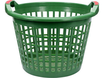 Flo dārza grozs 35611, 35 l, PE, HDPE, rokturi, ažūrs dizains, daudzfunkcionāls (35611)