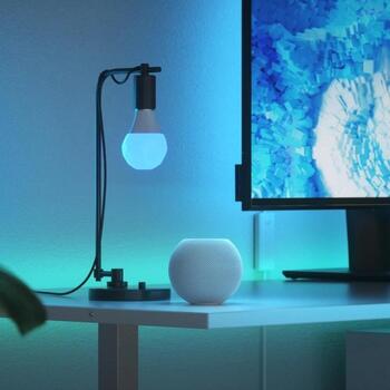 Nanoleaf Essentials Умная A60 Лампа N7501B02-4A60E, 900lm, 9W, E27, 2700-6500K, 4 шт., Умное управление (N7501B02-4A60E)