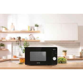 Gorenje Микроволновая печь MO20A3B, 20 Л, 800 Вт, Свободно стоящая, Электронное управление, Дисплей, Блокировка от детей (MO20A3B)