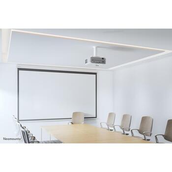 Neomounts потолочный крепеж для проекторов BEAMER-C80WHITE, высота 130-200 мм, максимальная нагрузка 15 кг, белый, 360° поворот (BEAMER-C80WHITE)