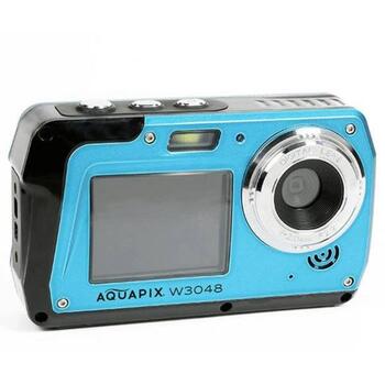 Easypix Aquapix W3048-I Iceblue Edge 10075, цифровая камера, 13МП, 4K, 3