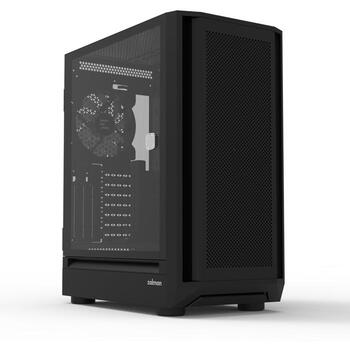 Zalman Корпус для компьютера i6 Black, 6.4кг, 23см, 47.5см, 42см, 4xRGB вентиляторов, 1xHD Audio, 2xUSB 2.0, 1xUSB 3.0 (i6 Black)