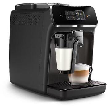 Philips Кофеварка EP2334/10, 1500 W, 1.8 L, 15 bar, 2 чашки, Встроенная кофемолка, Молочный контейнер (EP2334/10)