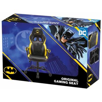 Subsonic Original Gaming Chair Batman SA5642-B1, 13.8kg, 48cm, 51cm, 119-129cm, 120kg, 2D подлокотники, экокожа, функция качания (SA5642-B1)