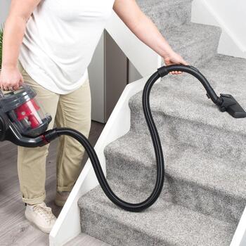 Beldray Пылесос BEL0700TBVDE, 700 W, 5.1 kg, HEPA фильтр, 2 л, 74 дБ, телескопическая труба, 2 насадки (BEL0700TBVDE)