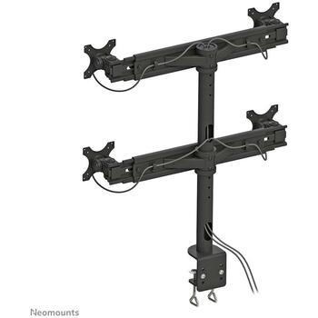 Neomounts настенный кронштейн FPMA-D700D4, 4 дисплея, 19-30