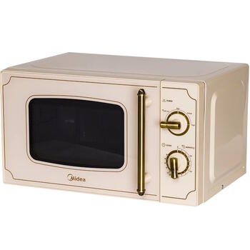Отдельностоящая микроволновая печь мощностью 700 Вт Кремовая MM720CJ7 Midea (MM720CJ7)