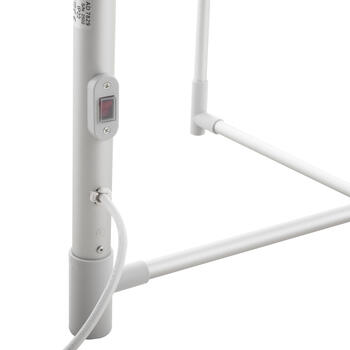 Super praktisks un ekonomisks salokāms elektriskais veļas un dvieļu žāvētājs 300W 143,5×73×68 cm Balts AD7829 Adler (AD 7829)