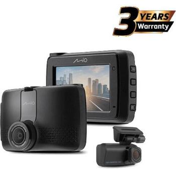 Mio автомобильный видеорегистратор MiVue 903WD Pro 5415N9260004, 2.5K 1440P, GPS, Wi-Fi, 3-осевой G-датчик, F1.8, 140° (5415N9260004)