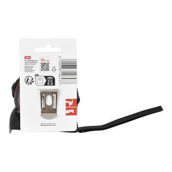 Kreator mērlente KRTH70203, 8 m, 25 mm, tērauds, magnētisks gals, fiksators, klips, MID 2 (KRTH70203)
