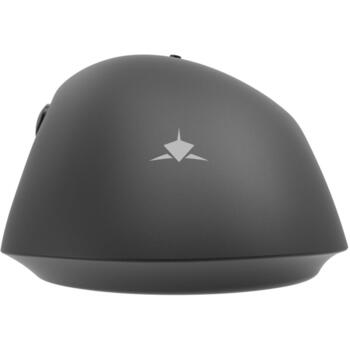 White Shark игровая мышь TOR WGM-5024 TOR-B, черная, 6200-12000 DPI, 1000 Hz, 6 кнопок, 300 mAh, 1.5 м, USB-C, BT 5.1, 2.4 GHz (TOR-B)