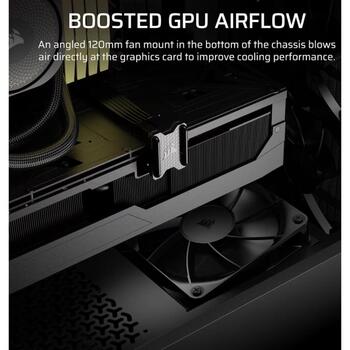 Corsair 3200D RS PC korpuss, Mid-Tower, Smoke, CC-9011336-WW, 7 sloti, 1x3.5