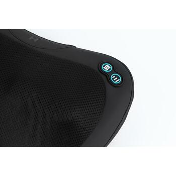 Homedics SP-45H-EB masāžas spilvens, Shiatsu, 4 mezgli, 3 intensitātes, siltums, melns (SP-45H-EB)