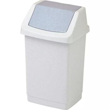 Curver Atkritumu spainis Click-it 0804042591, 9L, 22,9x18,9x38,1cm, plastmasa, pelēks (0804042591)