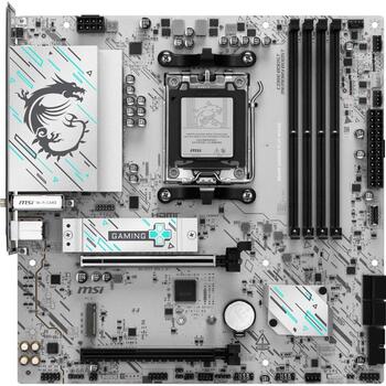 Msi mātesplate B840M GAMING PLUS WIFI6E, 243.8mm, 4xSATA, 2xM.2, 4xDIMM, 7.1 kanāli, Wi-Fi 6E, Bluetooth 5.3 (B840M GAMING PLUS WIFI6E)