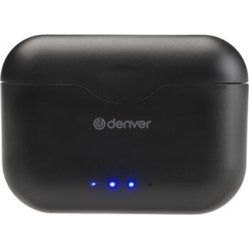 Denver Беспроводные наушники TWE-37 111191120300, 4ч, Bluetooth 5.0, 10мм, 2 динамика, встроенный микрофон (111191120300)
