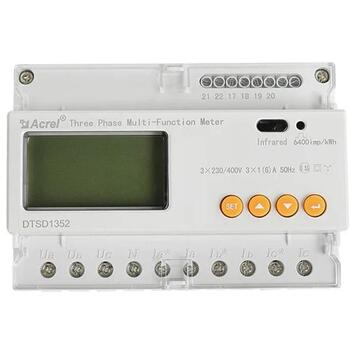 SUNGROW Энергометры DTSD1352-C/1 (6A) BB002852, 3 фазы, проводной, для установки на DIN-рейку (BB002852)