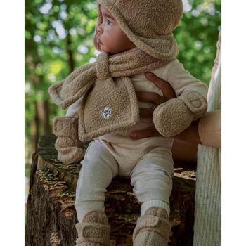 Lodger Teddy детские варежки MTT 630, 0-12M, 100% полиэстер, бежевый, осень/зима, липучка (MTT 630_0-12)