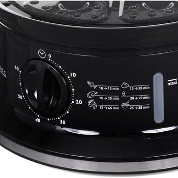 Tefal Tvaika panna VC140131, 900 W, 6 l, 2 grozi, mehāniskais taimeris, automātiskā izslēgšanās, ūdens līmeņa mērītājs (VC140131)