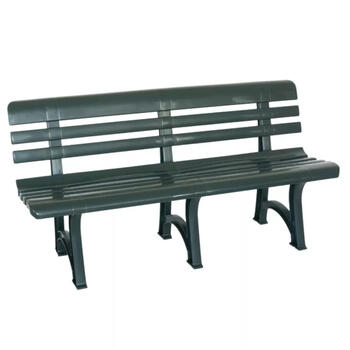 Bica Dārza sols Olimpia 16895, 150x53x77cm, zaļš, 110kg, 41cm, polipropilēns, stikla šķiedra (16895)